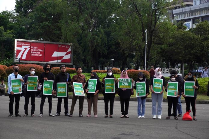 Aksi Kemanusiaan Masyarakat Pesisir Barat Bengkulu